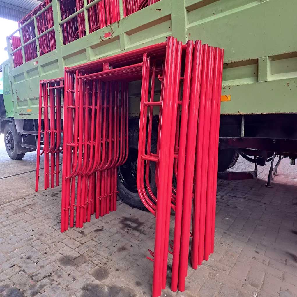 stok main frame scaffolding steger